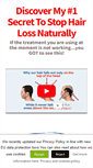 Mobile Screenshot of endhairloss.eu